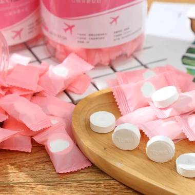 Khăn Giấy Nén Du Lịch Hình Viên Kẹo Đa Năng 55k - Lau Mặt Tẩy Trang KG 10 Khăn Giấy Nén Du Lịch Hình Viên Kẹo Đa Năng 55k - Lau Mặt Tẩy Trang KG 10