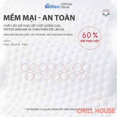 Khăn Giấy Nén Hàn Quốc Cao Cấp 2 Lớp 24x30cm Gói 20 Viên - Dày Đậm, Tiện Du Lịch Công Tác - Chỉ 19.900 VND 5
