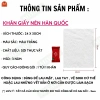 Khăn giấy nén Hàn Quốc MIYABI 2 lớp 24x30cm COMBO 10 viên kẹo du lịch công tác cao cấp 20.000 VND 2