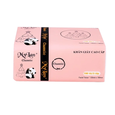 Khăn giấy rút Mylan gấu trúc 3 lớp 100 tờ - Mềm mịn, giảm 23% còn 56.840 VND 8