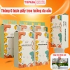 Khăn giấy rút Top Gia 6 bịch treo tường 1.280 tờ dập vân 4D dai mềm mịn -125.000đ