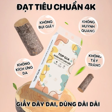 Khăn giấy rút Top Gia Thùng 9-12 Bịch Treo Tường Sz Lớn Siêu Dai Mềm Mịn - 54.880₫ 6