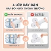 Khăn giấy rút treo tường Giagia TopGia 1.000 tờ 4 lớp - Mềm mịn, dày dặn, an toàn da, 130k 2