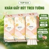 Khăn Giấy Rút Tường 6 Bịch Tiểu Hạ 1.000 Tờ 4 Lớp Bột Giấy Tự Nhiên An Toàn
