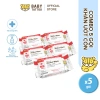 Khăn giấy ướt Baby Tattoo Combo 5 và 10 - 50 tờ, diệt khuẩn, giá ưu đãi 295.000 VND