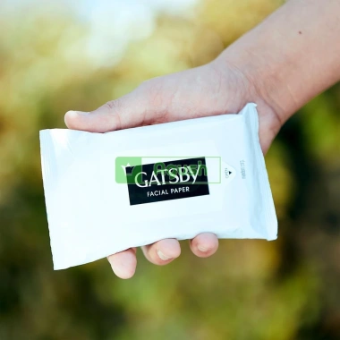 Khăn giấy ướt Gatsby Facial Wipes 42 tờ, gói vuông cồn, mùi thơm, giá chỉ 358.000đ 9 Khăn giấy ướt Gatsby Facial Wipes 42 tờ, gói vuông cồn, mùi thơm, giá chỉ 358.000đ 9
