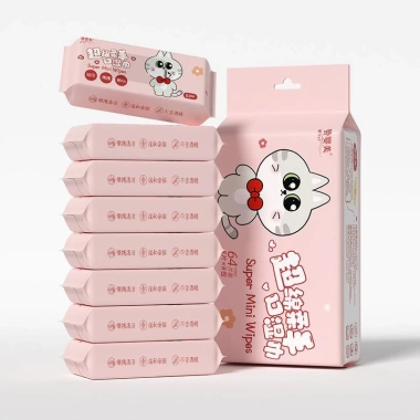 Khăn Giấy Ướt Mini 1 Set 8 Gói 64 Tờ An Toàn Da Dễ Thương, Bỏ Túi Đi Học Làm Du Lịch Tiện Lợi Giá 25.000 VND 6 Khăn Giấy Ướt Mini 1 Set 8 Gói 64 Tờ An Toàn Da Dễ Thương, Bỏ Túi Đi Học Làm Du Lịch Tiện Lợi Giá 25.000 VND 6