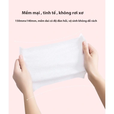 Khăn giấy ướt mini 8 gói (64 tờ) bỏ túi tiện lợi, an toàn cho da - Giá chỉ 6.000₫