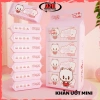 Khăn giấy ướt mini AMI 8 gói 64 tờ, bỏ túi tiện lợi, giá chỉ 30.000 VND