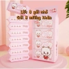Khăn giấy ướt mini bỏ túi tiện lợi 64 khăn 8 gói - Không gây kích ứng da, độ ẩm cân bằng, chỉ 12.000₫