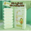 Khăn giấy ướt mini bỏ túi tiện lợi 64 khăn 8 gói - Không gây kích ứng da, độ ẩm cân bằng, chỉ 12.000₫ 2