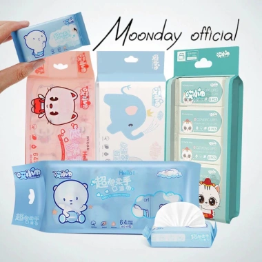 Khăn giấy ướt mini cute nhiều màu, bỏ túi tiện lợi – Giảm giá 23% chỉ 24.000₫