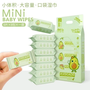 Khăn Giấy Ướt Mini Dễ Thương Bỏ Túi - Tiện Lợi Khi Đi Du Lịch, Đi Ngoài - Giá 67.000đ
