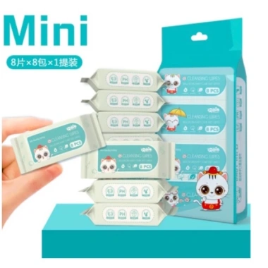 Khăn Giấy Ướt Mini HINAKY K302 - Giấy ướt bỏ túi dễ thương, tiện lợi, chỉ 28.000 VND