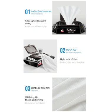 Khăn giấy ướt Quick Wipes 12 miếng - Lau giày sneaker nhanh, gọn bỏ túi, giảm giá