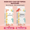 Khăn Giấy Vệ Sinh Treo Tường TopGia Đa Sắc 4 Lớp 1.280 Tờ Thùng 8 Bịch +3 Móc Treo Giá 115.000 VND 3