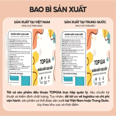 Khăn Giấy Vệ Sinh Treo Tường TopGia Đa Sắc 4 Lớp 1.280 Tờ Thùng 8 Bịch +3 Móc Treo Giá 115.000 VND 9
