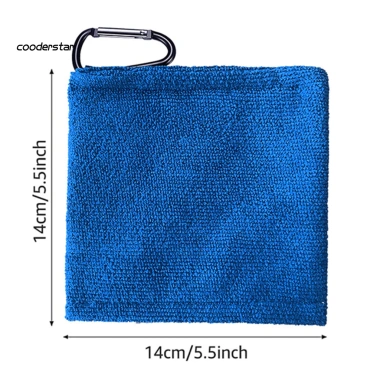 Khăn Golf Microfiber Bền Có Kẹp - Dễ Mang Theo, Thích hợp Câu Lạc Bộ và Tập Luyện, Giá 81.058 VND