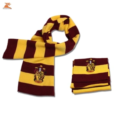Khăn Harry Potter dệt kim có huy hiệu Hogwarts Giáng sinh & Halloween giảm 21% 3 Khăn Harry Potter dệt kim có huy hiệu Hogwarts Giáng sinh & Halloween giảm 21% 3