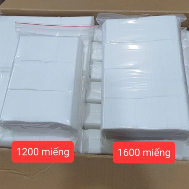 Khăn khô 1.200 miếng dùng spa, phun xăm thẩm mỹ, tẩy trang - Giá chỉ 45.000 VND