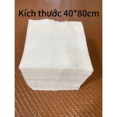 Khăn khô đa năng 40x80cm vải không dệt - Túi 1kg, thấm hút nhanh, giảm giá 21% chỉ 63.000 VND - Mai Trang Shop