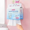 Khăn khô đa năng Jubon 600g mềm mịn, thấm hút tốt, an toàn mẹ bé, túi treo rút chỉ 110.000đ