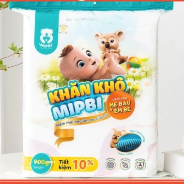 Khăn khô đa năng Mipbi vải siêu mềm 400g-800g, hàng cao cấp, giảm giá 100.000₫ 2
