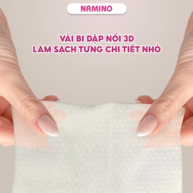 Khăn Lạnh Namino 1 Tờ 100 Cái - Vải dày mịn, an toàn, phù hợp nhà hàng, quán ăn, dịch vụ du lịch - Giá 153.000 6