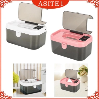 Khăn lau ấm & ướt đa năng, hộp đèn ngủ 3 chế độ sưởi ấm, công nghệ điều khiển nhiệt độ, an toàn cho gia đình và bé