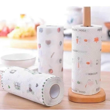 Khăn Lau Bếp Đa Năng Cuộn 25cm - Giá 18.000đ, Tái Sử Dụng Nhiều Lần, Thấm Ngấm