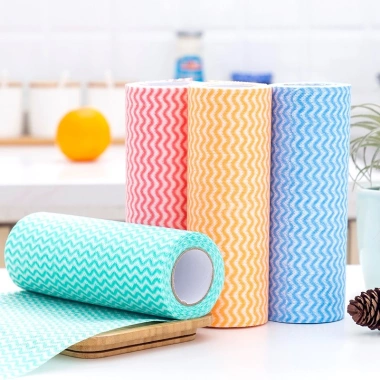 Khăn Lau Chén Bát 50 Cuộn Siêu Dai, Giặt Lại, Tái Sử Dụng - Lẻ Sỉ Siêu Rẻ 14.280₫