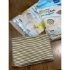 Khăn lau chùi đa năng Lock&Lock Microfiber WEL024GRY kẻ vàng nâu – Siêu thấm không bám, 45.000 4