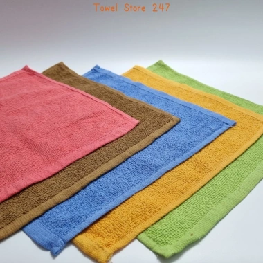 Khăn lau đa năng 100% cotton 30x30cm - Thấm nước, nhanh khô, nhiều màu, giá chỉ 28.900đ 2