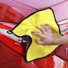 Khăn lau đa năng 2 lớp microfiber mềm mịn, thấm hút tốt cho ô tô, xe hơi, bếp, kính - MINH THÀNH AUTO 16.500 VND 6