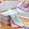 Khăn lau đa năng 2 mặt siêu thấm cotton - Combo 10/20/50, an toàn da tay, 14.000₫ 8