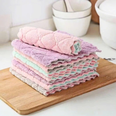 Khăn lau đa năng 2 mặt siêu thấm cotton - Combo 10/20/50, an toàn da tay, 14.000₫ 10 Khăn lau đa năng 2 mặt siêu thấm cotton - Combo 10/20/50, an toàn da tay, 14.000₫ 10
