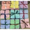 Khăn lau đa năng cotton 28x28cm - Set 10, mềm mịn, thấm hút tốt, không phai màu, giảm giá 44.000₫