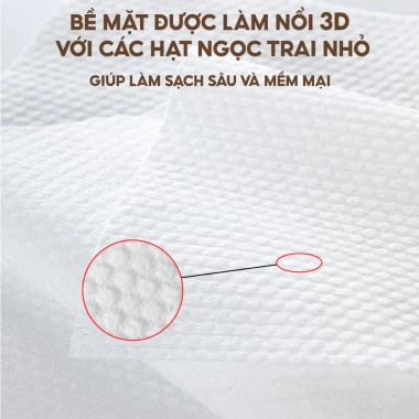 Khăn Lau Đa Năng Cuộn 100 Tờ Siêu Dai, Bản Lớn Giặt Tái Sử Dụng - Giá 63.000₫