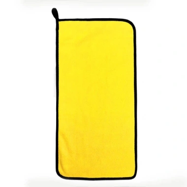 Khăn Lau Đa Năng Microfiber 2 Mặt Vàng Xám Siêu Thấm Cực Dày Không Đổ Lông Cho Ô Tô Xe Hơi Giá 10.000 VND 10