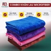 Khăn Lau Đa Năng Microfiber 40x40 cm Siêu Thấm - Lau Vỏ Ô Tô, Khe Kẽ, Bếp