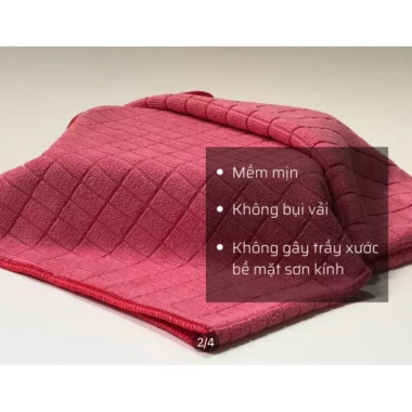 Khăn lau đa năng Microfiber NDF 35x40 cm – Siêu thấm không để lại vết 24.000₫