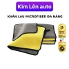 Khăn lau đa năng microfiber siêu thấm không rụng lông, không phai màu - Giá 9.200đ