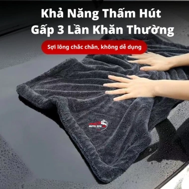 Khăn Lau Đa Năng Superfine Fiber Siêu Thấm Hút Cao Cấp 30x40 & 60x90cm Auto Spa 98 - Giá chỉ 19.595đ 2 Khăn Lau Đa Năng Superfine Fiber Siêu Thấm Hút Cao Cấp 30x40 & 60x90cm Auto Spa 98 - Giá chỉ 19.595đ 2