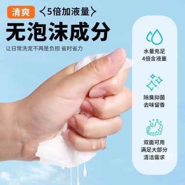 Khăn lau dùng một lần cho thú cưng – Chuyên dụng tắm, nước mắt, liếm, giảm 20% 168.824₫ 4