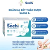 Khăn lau hạ sốt thảo dược Sachi cho bé 0+ - Thải nhiệt, ngăn co giật, chỉ 29.400đ