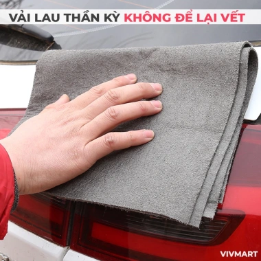 Khăn Lau Kính Ma Thuật Hàn Quốc 40x40cm - Vải Siêu Sạch, Không Vết, Đa Năng 16.000 VND 5