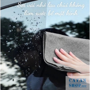 Khăn Lau Kính Ma Thuật Không Để Lại Vết Mờ - Vệ Sinh Cửa Kính Nhà Bếp, Vải Thủy Tinh 6 Khăn Lau Kính Ma Thuật Không Để Lại Vết Mờ - Vệ Sinh Cửa Kính Nhà Bếp, Vải Thủy Tinh 6