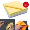 Khăn Lau Kính Microfiber 100 Miếng - Mềm Nhẹ, Không Trầy, Giá 75.900₫