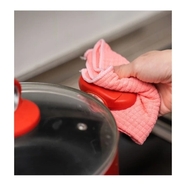 Khăn Lau Kính Ô tô Microfiber Đa Năng Cao Cấp 30x40cm - Giá chỉ 30.000đ
