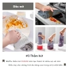 Khăn lau kính Waffe FEEKA microfiber có móc treo Không rụng lông, siêu xịn, 20.000₫ 5